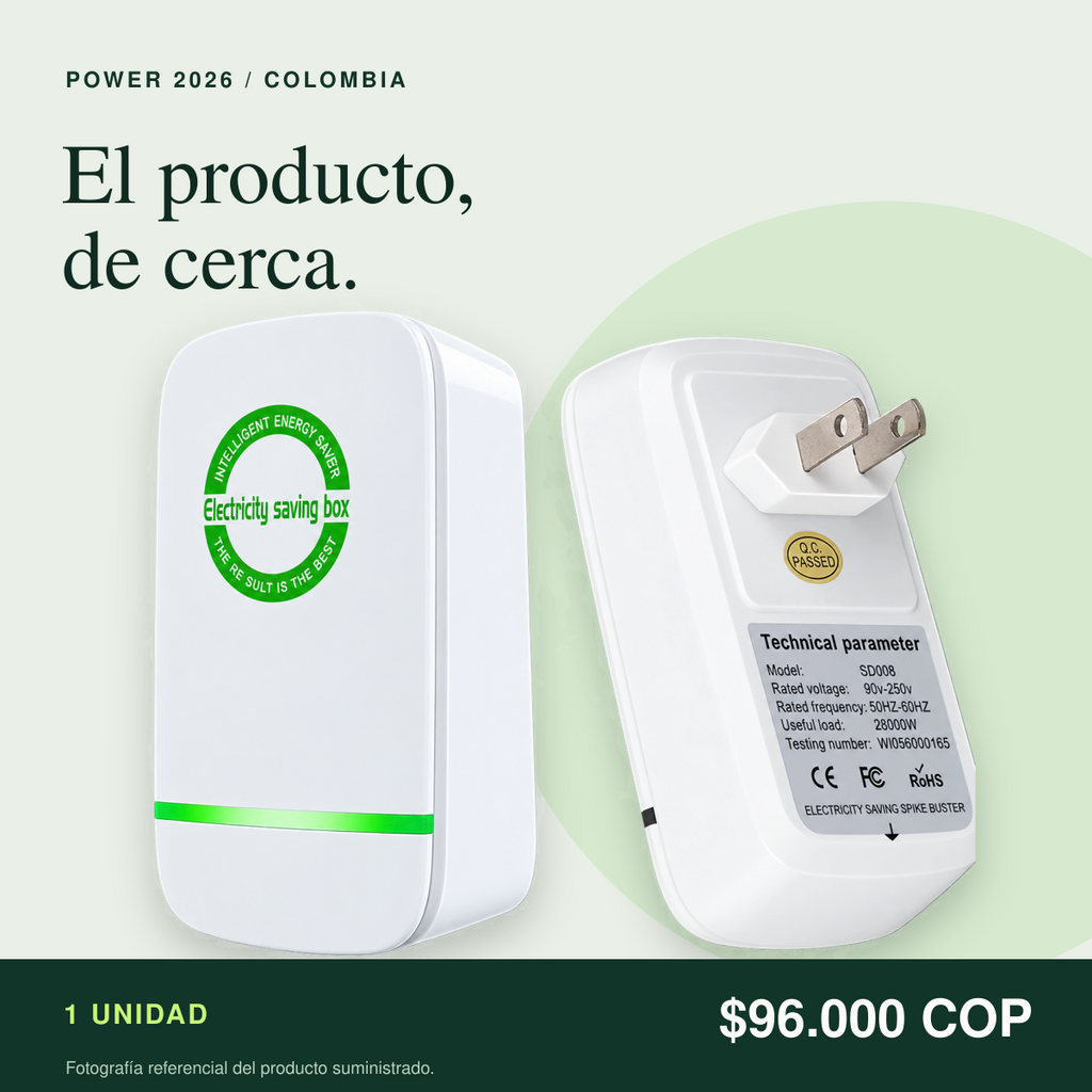 Ahorrador De Energía Power 2026